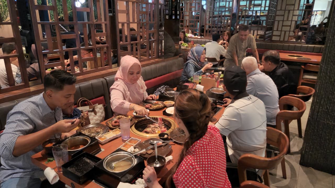 Syukuran Ulang Tahun BPR Dana Mitra Sukses KE-16 di Kintan Shaburi Grand Batam