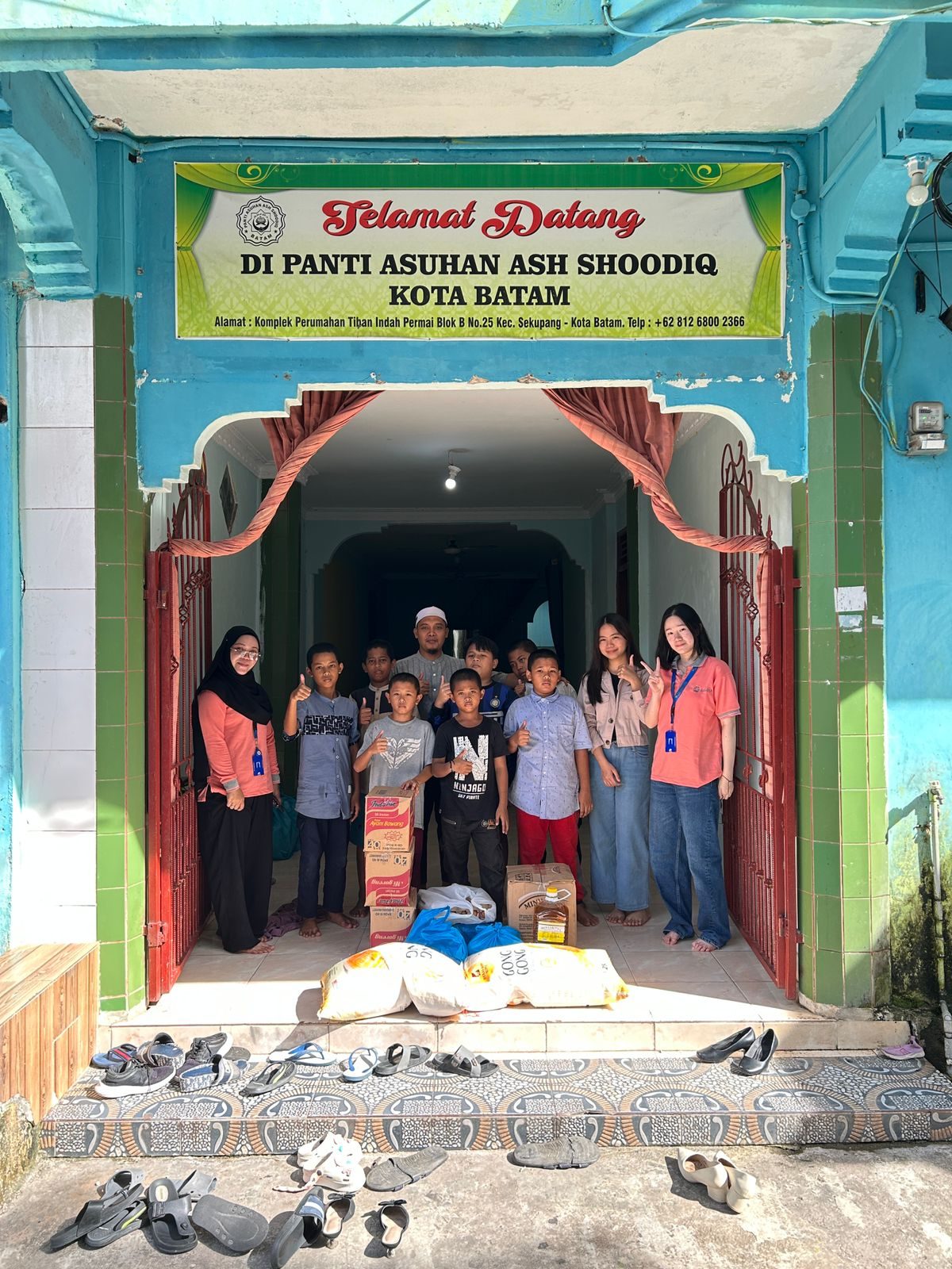 Berbagi Kepedulian di Panti Asuhan Ash Shoodiq Batam